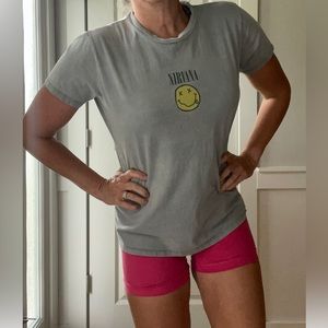 NIRVANA 2021 Classic Short Sleeve T-Shirt|Unisex|Size S|Gray
